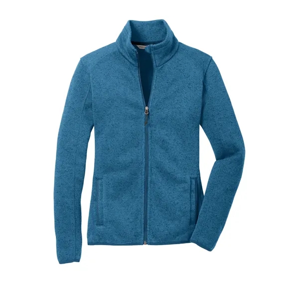 Port Authority Ladies Sweater Fleece Jacket.... from ASI 84863 SanMar
