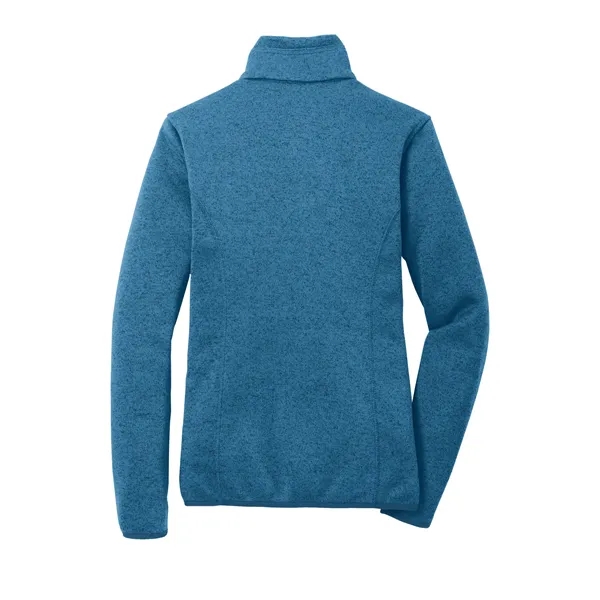Port Authority Ladies Sweater Fleece Jacket.... from ASI 84863 SanMar