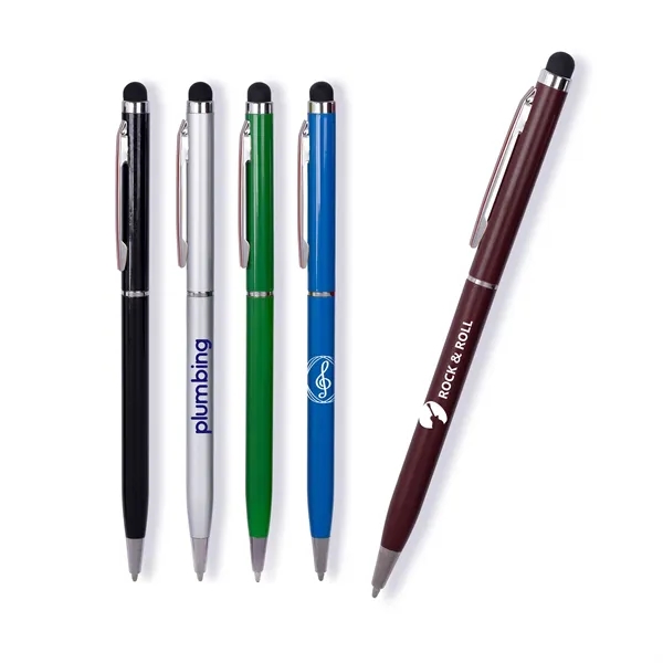 Increase your advertising possibilities with this sleek and versatile metal pen,... from ASI 83770 Royal Industries / The Royal Line