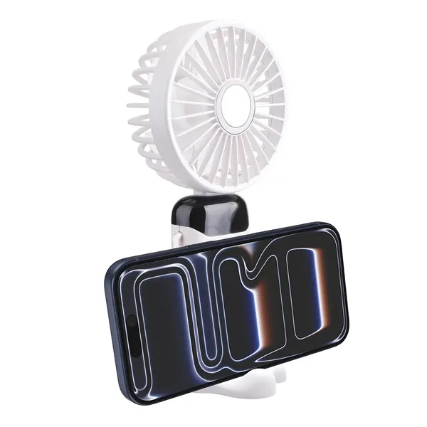 Adjustable Lanyard Fan w/ Digital Display... from ASI 46755 Cosmo Promos