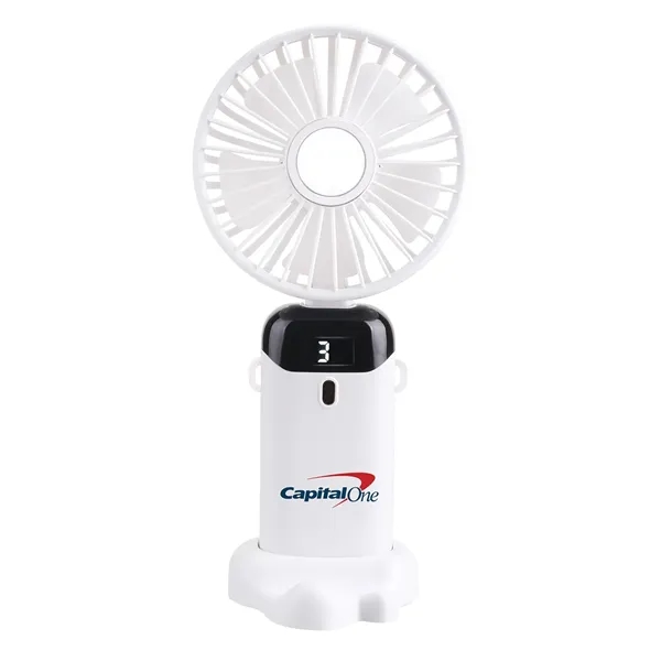 Adjustable Lanyard Fan w/ Digital Display... from ASI 46755 Cosmo Promos