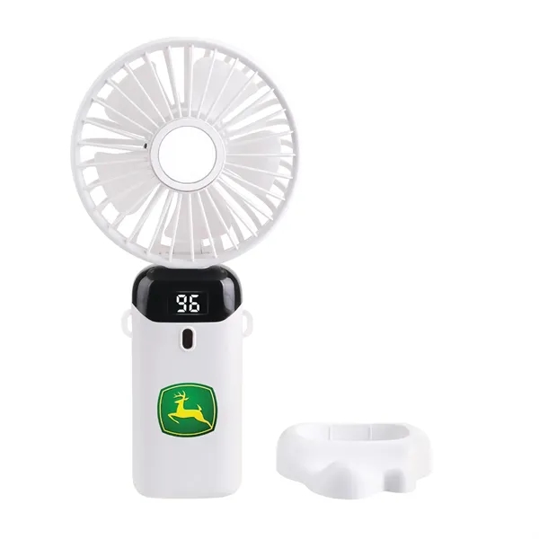 Adjustable Lanyard Fan w/ Digital Display... from ASI 46755 Cosmo Promos