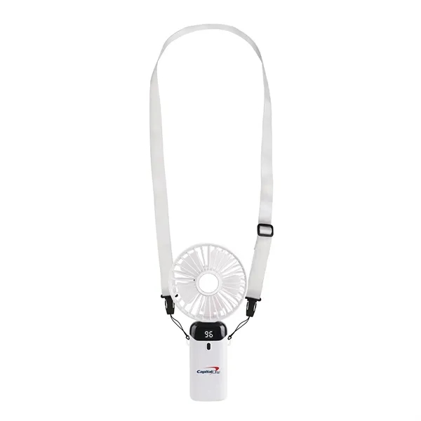 Adjustable Lanyard Fan w/ Digital Display... from ASI 46755 Cosmo Promos