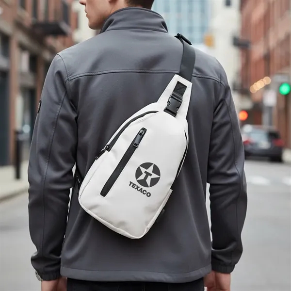 Brimley Sling Bag W/UBS Charge Port... from ASI 84592 St Regis Group