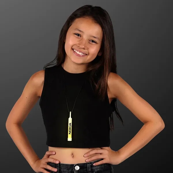 Blank or imprinted. Assorted 4" Mid-Size Glow Sticks with Lanyard.... from ASI 34194 ALightPromos / Alight Promotional Products