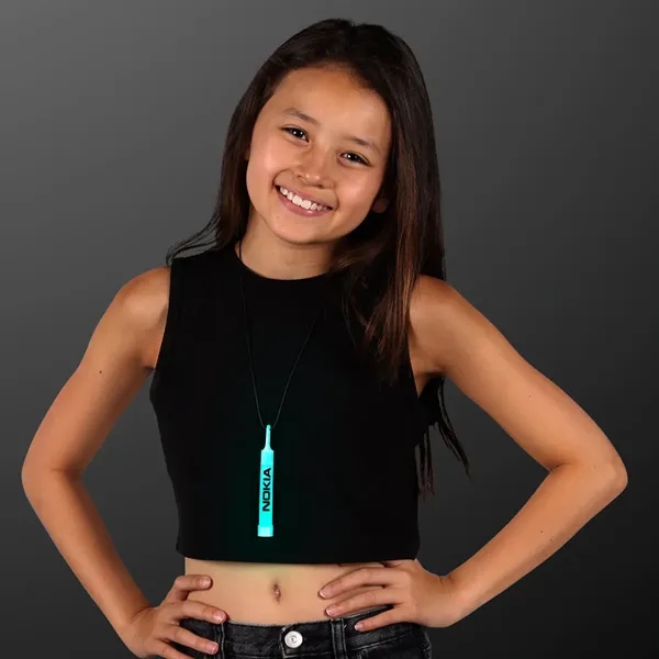 Blank or imprinted. Assorted 4" Mid-Size Glow Sticks with Lanyard.... from ASI 34194 ALightPromos / Alight Promotional Products
