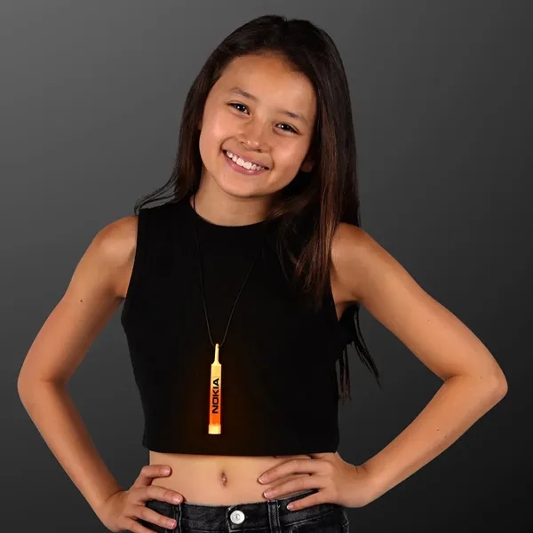 Blank or imprinted. Assorted 4" Mid-Size Glow Sticks with Lanyard.... from ASI 34194 ALightPromos / Alight Promotional Products