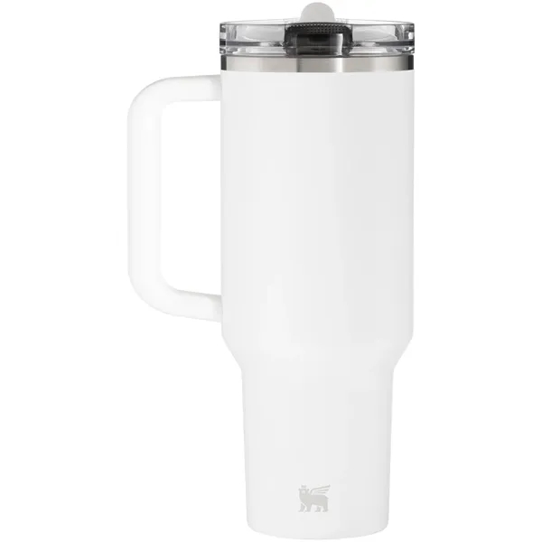 40 oz insulated stainless steel tumbler with ProTour flip straw lid,... from ASI 51197 ETS Express, LLC