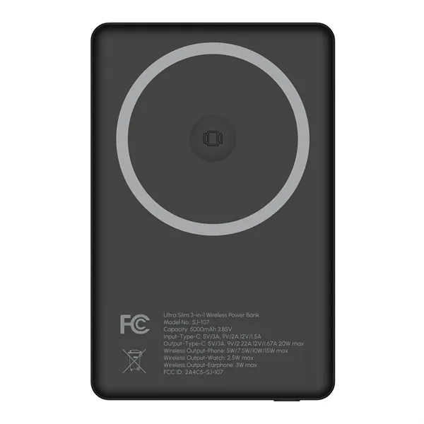Ultra Slim 3-in-1 MagSafe Power Bank w/ Digital Display... from ASI 46755 Cosmo Promos