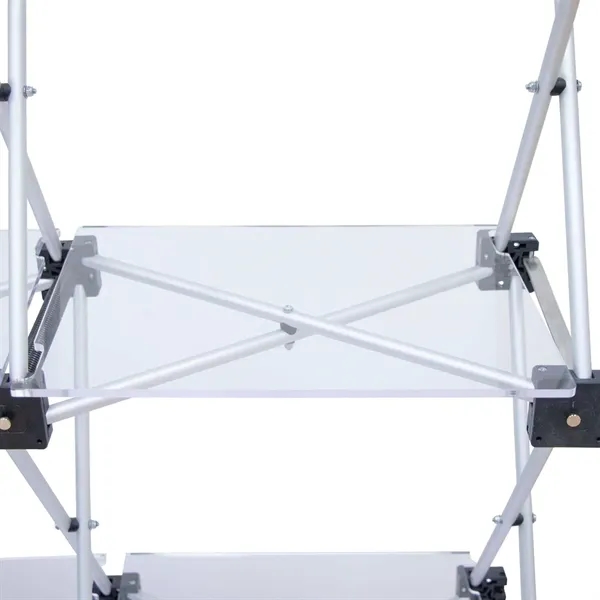 14.5" x 0.25" x 9.25" clear plastic shelf for Micro GeoMetrix... from ASI 87188 Showdown Displays