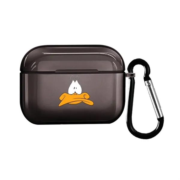 Shockproof TPU earbud case with carabiner plus full color UV imprint... from ASI 37218 Athena Promo (tm)