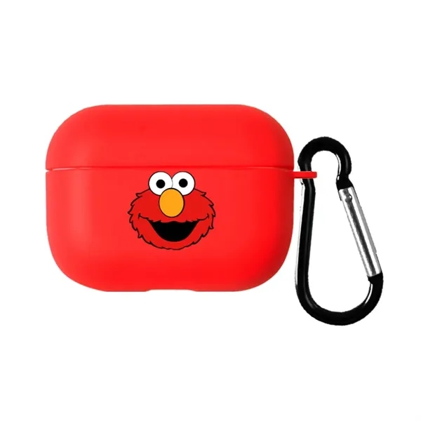 Shockproof TPU earbud case with carabiner plus full color UV imprint... from ASI 37218 Athena Promo (tm)