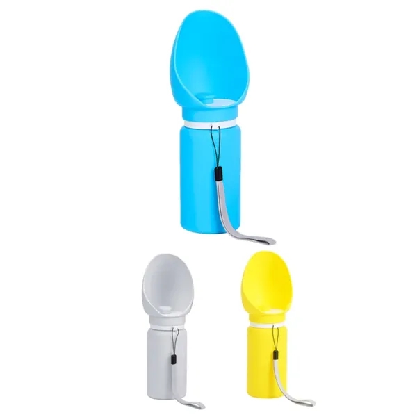 Foldable pet travel water Bottle with leak-proof design, wide bowl, and... from ASI 72657 Active Life Promo / Active Life