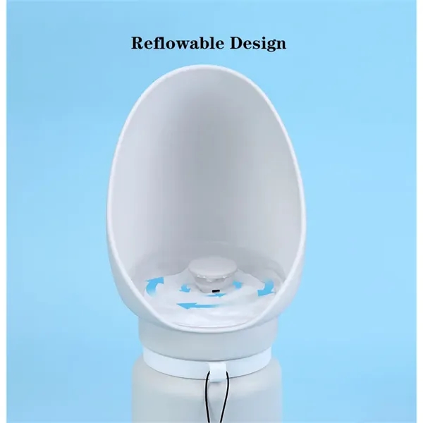 Foldable pet travel water Bottle with leak-proof design, wide bowl, and... from ASI 72657 Active Life Promo / Active Life