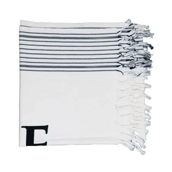Item #OSPESH4072 Ivory Shore Open Stripe Peshtemal Towel