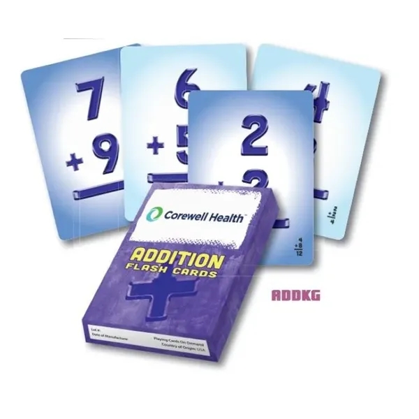 Kids will love to learn w/ these fun & educational addition... from ASI 56080 Playing Cards On Demand