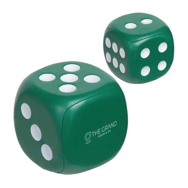 Dice shaped stress reliever.... from ASI 63549 Jornik Manufacturing Corp