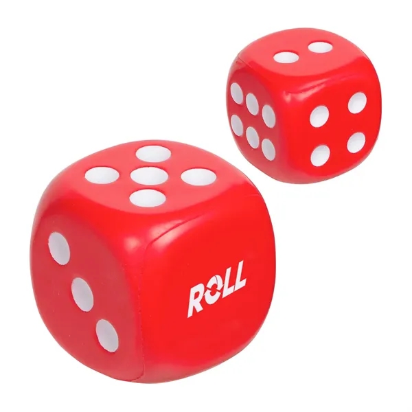 Dice shaped stress reliever.... from ASI 63549 Jornik Manufacturing Corp