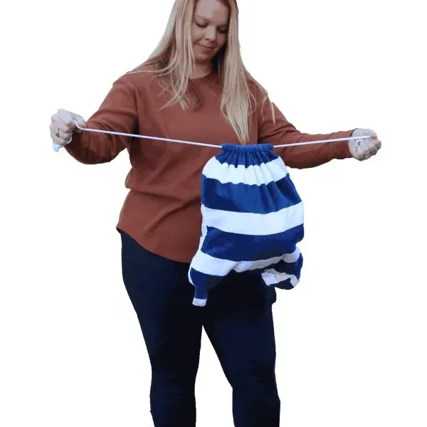 This backpack is made of Cotton Terry Velour.... from ASI 79750 Pro Towels