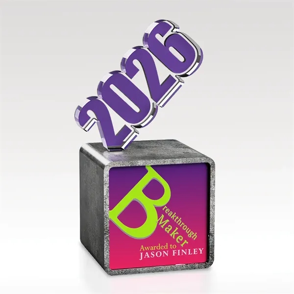 Interactive employee recognition desk accessory.... from ASI 93986 Visions/Awardcraft / Visions Awards