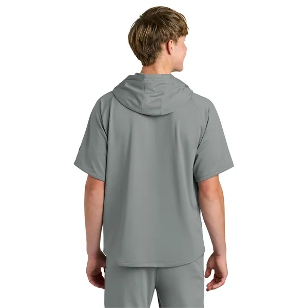 Item #RA7200SSH Richardson Charge Performance Fleece Short Sleeve Hoodie