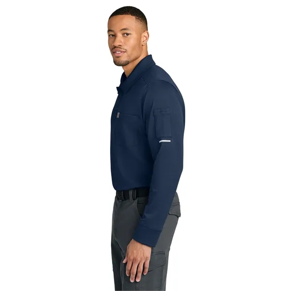 Carhartt FLD & RSCU Long Sleeve Polo... from ASI 84863 SanMar