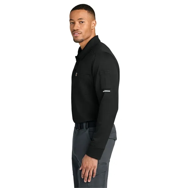 Carhartt FLD & RSCU Long Sleeve Polo... from ASI 84863 SanMar
