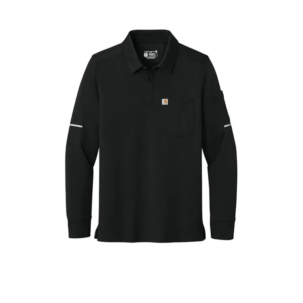 Carhartt FLD & RSCU Long Sleeve Polo... from ASI 84863 SanMar