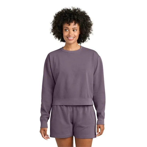 Comfort Colors Women's Mid-Length Crewneck Sweatshirt... from ASI 84863 SanMar