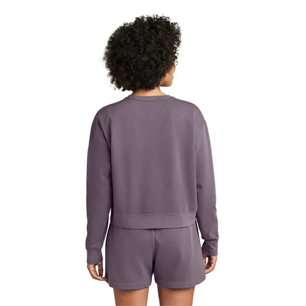 Comfort Colors Women's Mid-Length Crewneck Sweatshirt... from ASI 84863 SanMar