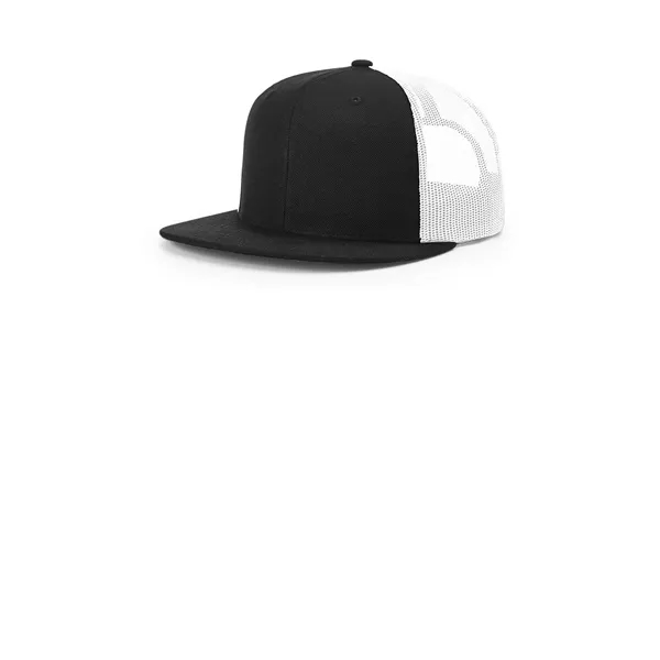 Richardson Acrylic-Wool Blend Flatbill Trucker... from ASI 84863 SanMar