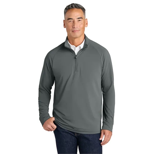 Brooks Brothers Luxe Performance 1/4-Zip... from ASI 84863 SanMar