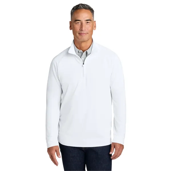 Brooks Brothers Luxe Performance 1/4-Zip... from ASI 84863 SanMar