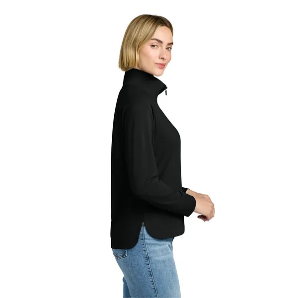 Brooks Brothers Women's Luxe Performance 1/4-Zip... from ASI 84863 SanMar