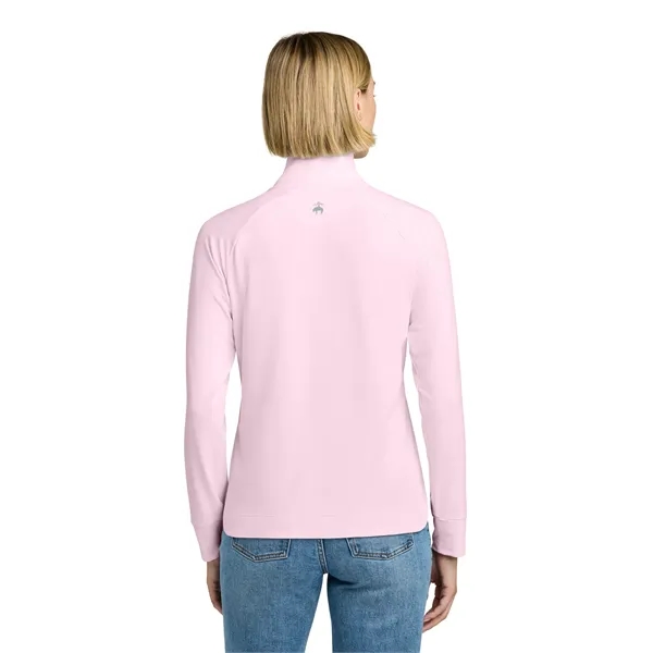Brooks Brothers Women's Luxe Performance 1/4-Zip... from ASI 84863 SanMar