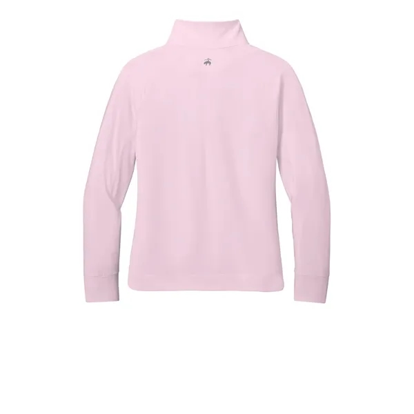 Brooks Brothers Women's Luxe Performance 1/4-Zip... from ASI 84863 SanMar