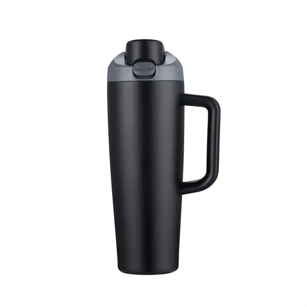 30 oz travel mug vacuum-sealed with powered finish and copper coating... from ASI 31517 Admart Products