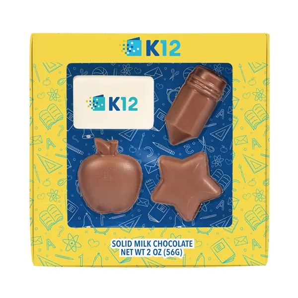 Item #CWBEDU-E 2oz Chocolate Education Gift Box