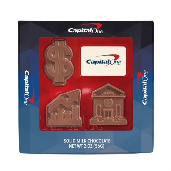 Item #CWBFIN-E 2oz Chocolate Finance Gift Box