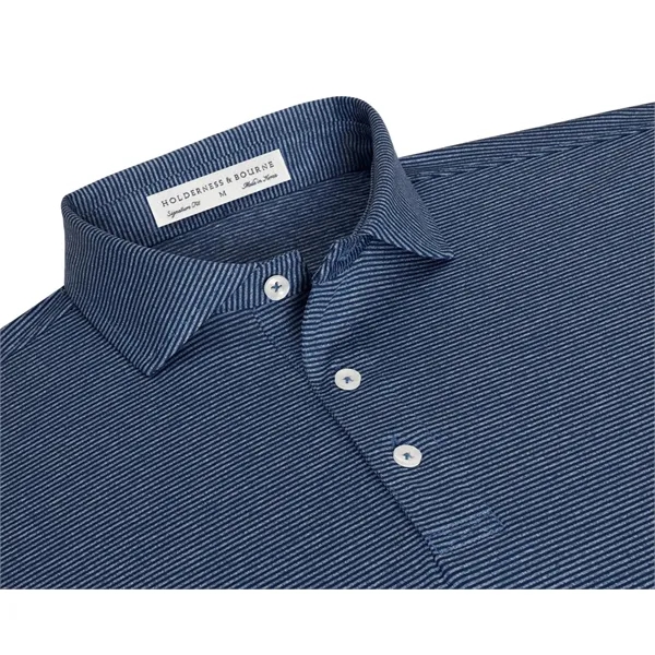 The Perkins features a modern two-color feed stripe pattern for understated... from ASI 38120 Ball Pro / Diversified Quality Kitchenware / Branded Apparel Designs