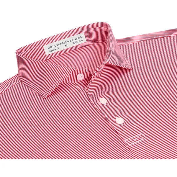 The Perkins features a modern two-color feed stripe pattern for understated... from ASI 38120 Ball Pro / Diversified Quality Kitchenware / Branded Apparel Designs