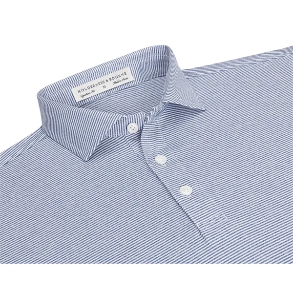 The Perkins features a modern two-color feed stripe pattern for understated... from ASI 38120 Ball Pro / Diversified Quality Kitchenware / Branded Apparel Designs