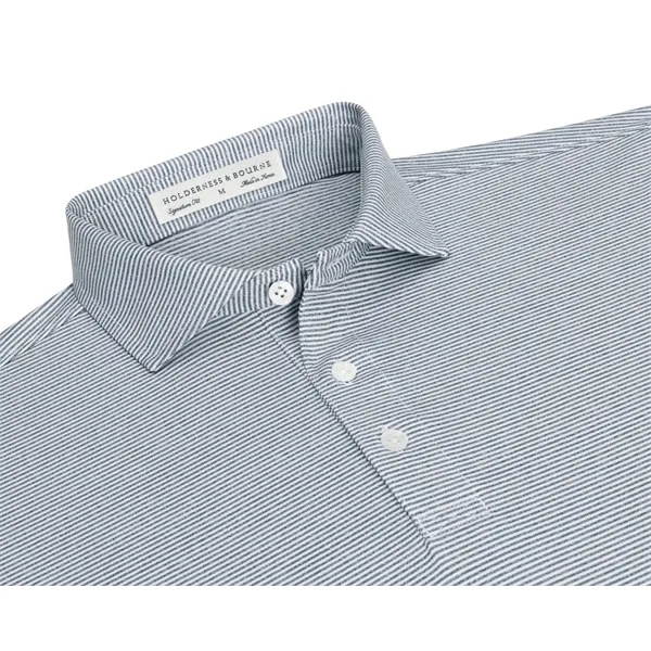 The Perkins features a modern two-color feed stripe pattern for understated... from ASI 38120 Ball Pro / Diversified Quality Kitchenware / Branded Apparel Designs