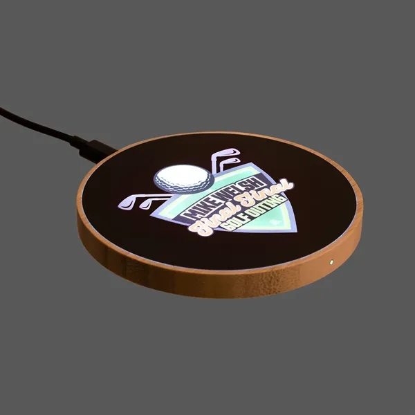 15W Bamboo Wireless Charger.... from ASI 46755 Cosmo Promos
