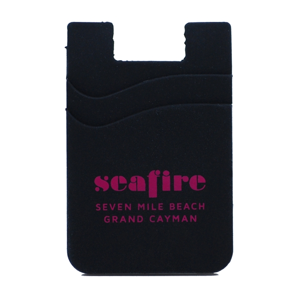 Silicone phone wallet with double pocket... from ASI 90807 Tekweld