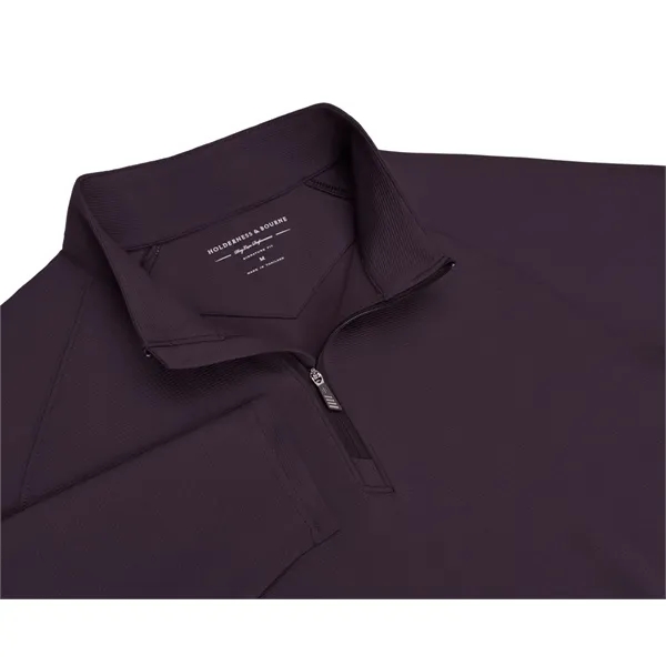 The Stuart is a lightweight solid performance quarter-zip featuring a subtle... from ASI 38120 Ball Pro / Diversified Quality Kitchenware / Branded Apparel Designs