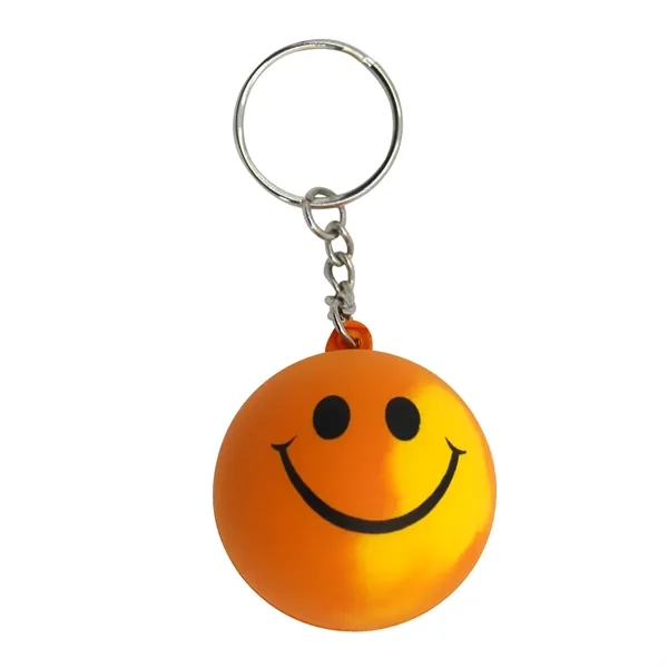 Mood™ Smiley Face Stress Key Chain... from ASI 30270 Aakron Line