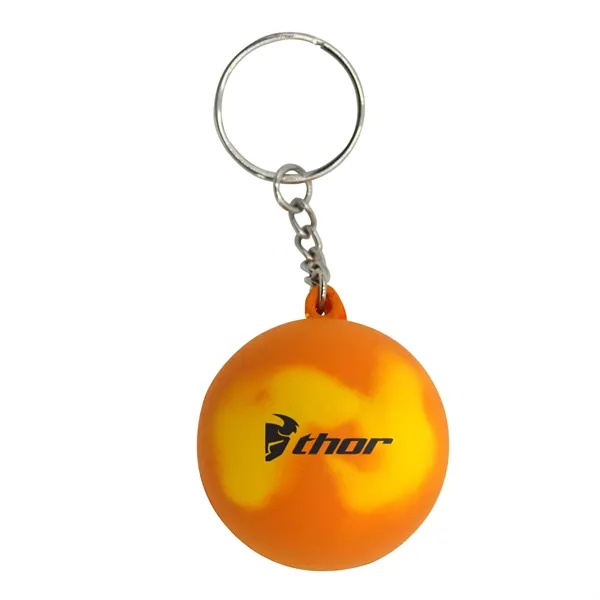 Mood™ Smiley Face Stress Key Chain... from ASI 30270 Aakron Line