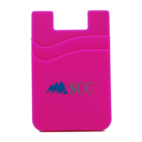 Silicone phone wallet with double pocket... from ASI 90807 Tekweld