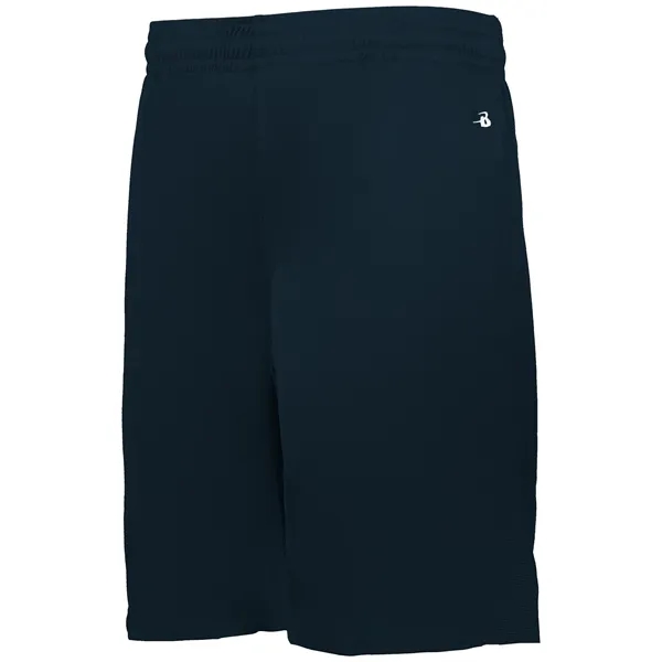 Shorts with double-needle hem, covered elastic waistband with drawcord, Badger heat... from ASI 37461 Augusta Sportswear / Badger Sport